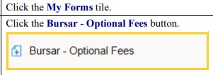 Optional Fees graphic